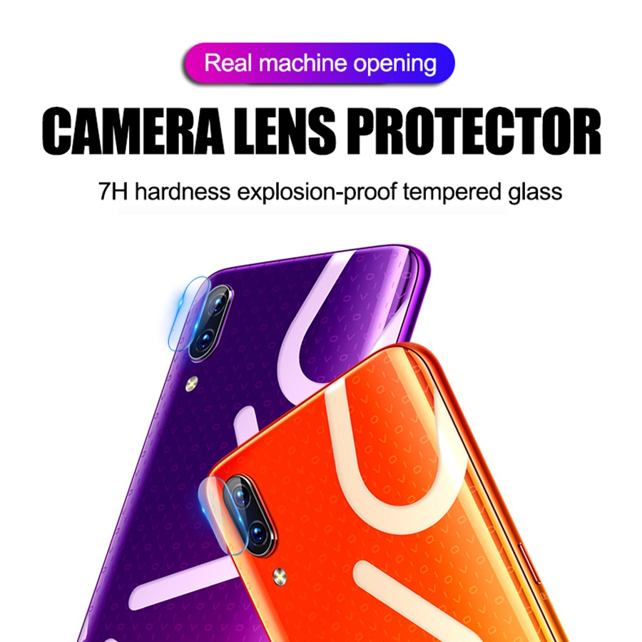 Kính cường lực bảo vệ Camera Cho Vivo Y11 Y12 Y15 Y17 Y19 Y12 Y12A Y31 V21 V11 V19 Neo S1 V9 V15 V17 Pro Y81 Y81I Y91 Y91I Y91C Y93 Y95 Y30 Y20sG
