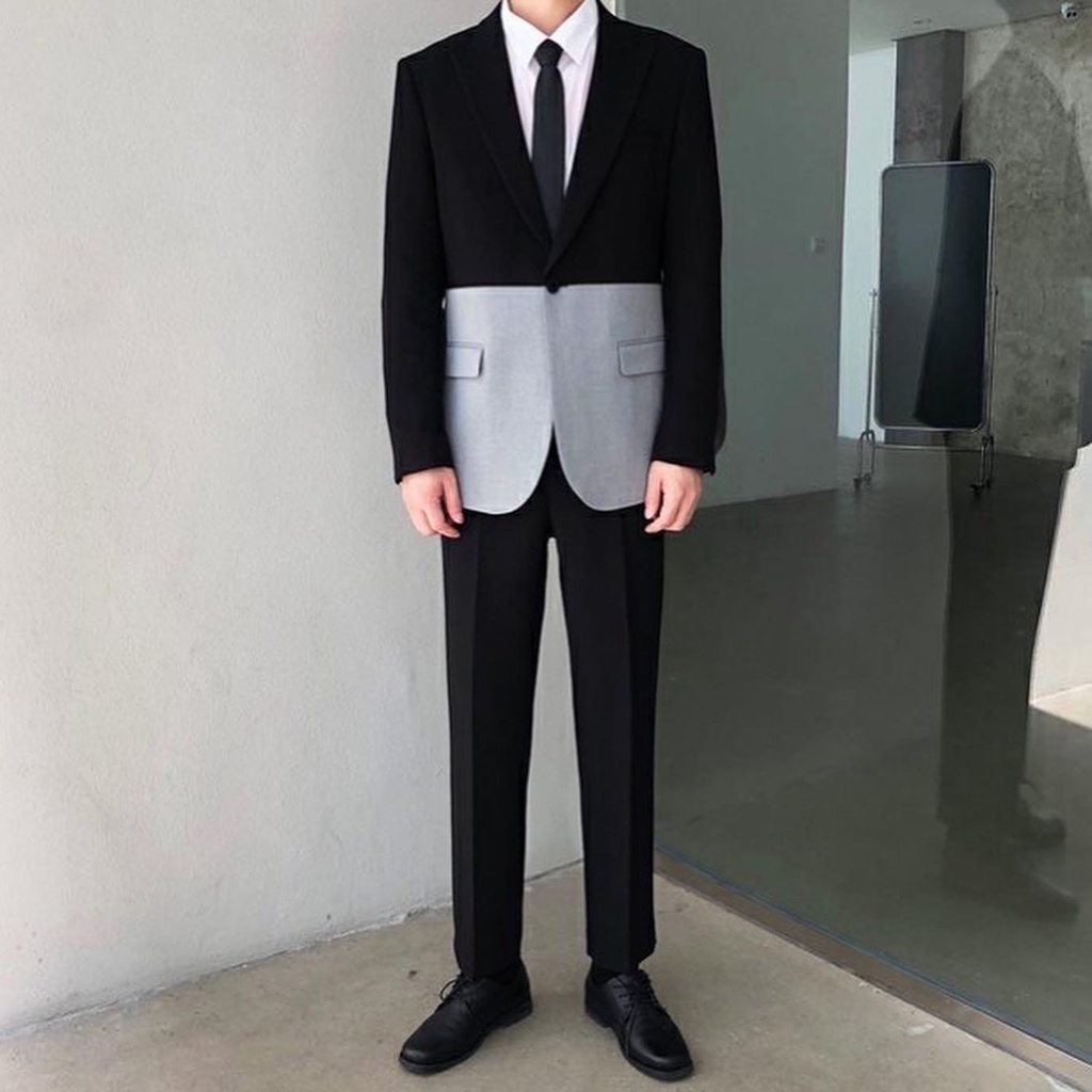 ÁO VEST PHỐI MÀU CHUOTCONG OFFICIAL VM52