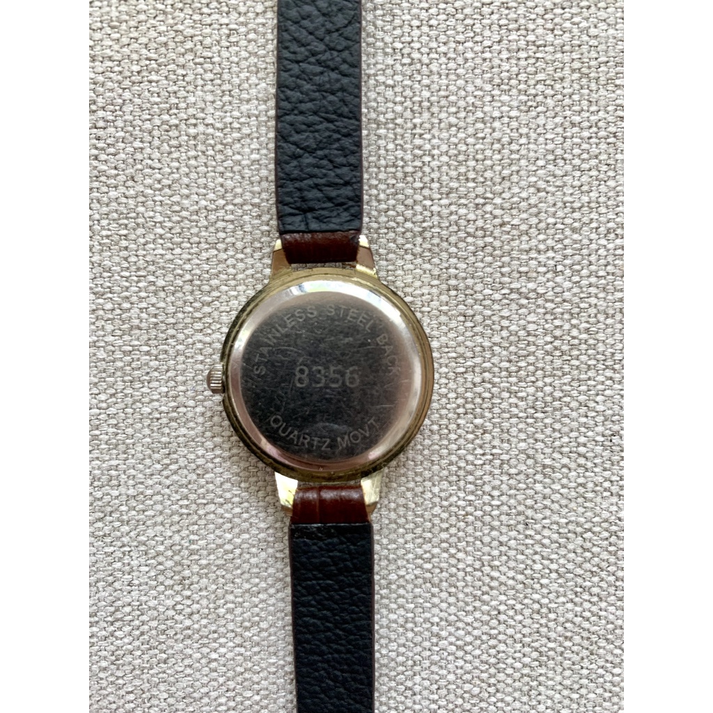 Đồng hồ Si Nhật - Nữ - Nobrand - Mặt tròn dây đã thay mới