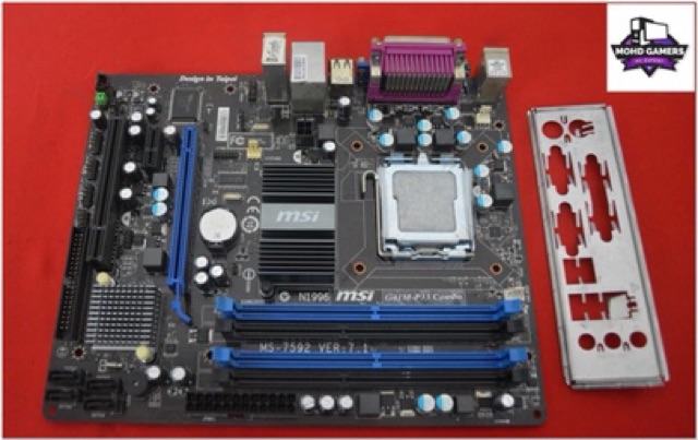 Mainboard Msi G41m-p dr3 chính hãng nguyên tem