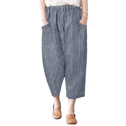 Quần Dài Ống Rộng Lưng Thun Thời Trang Năng Động Dành Cho Nữ Zanzea