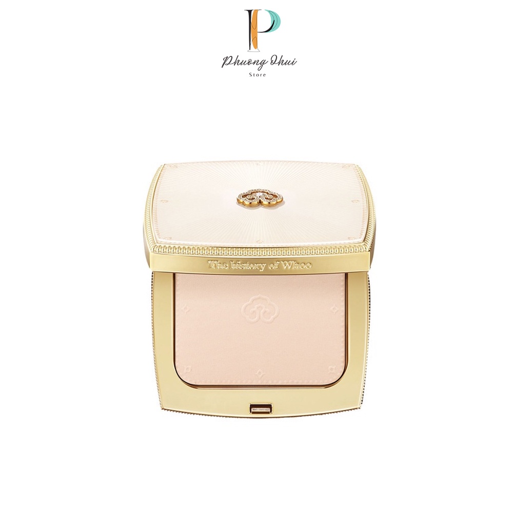 Phấn Phủ Whoo Velvet Powder Pact Spf30/pa++ Dưỡng Trắng Da, Che Quyết Điểm, Chống Nắng Kiềm Dầu