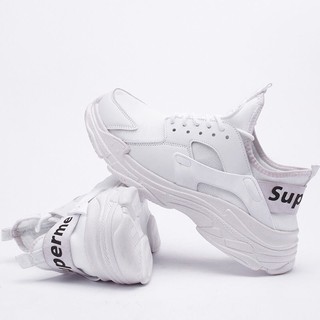 GIÀY THỂ THAO NAM SUPREME CS04 - 2 MÀU ĐỎ , TRẮNG - TĂNG CHIỀU CAO ( FULL BOX )
