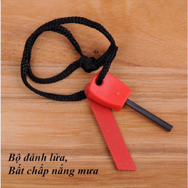 Hộp sinh tồn SOS gồm 7 món  Phụ kiện phượt thủ
