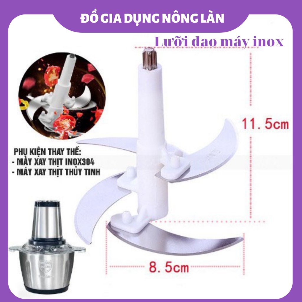 Lưỡi dao Máy xay thịt inox dung tích 2L