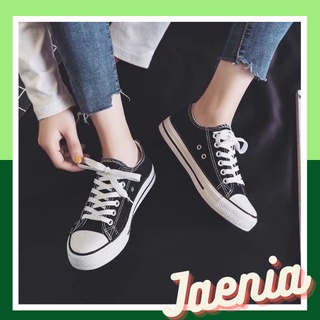 Giày thể thao nữ giá rẻ cổ thấp đẹp Hàn Quốc cao cấp đế thấp JAENIA G001