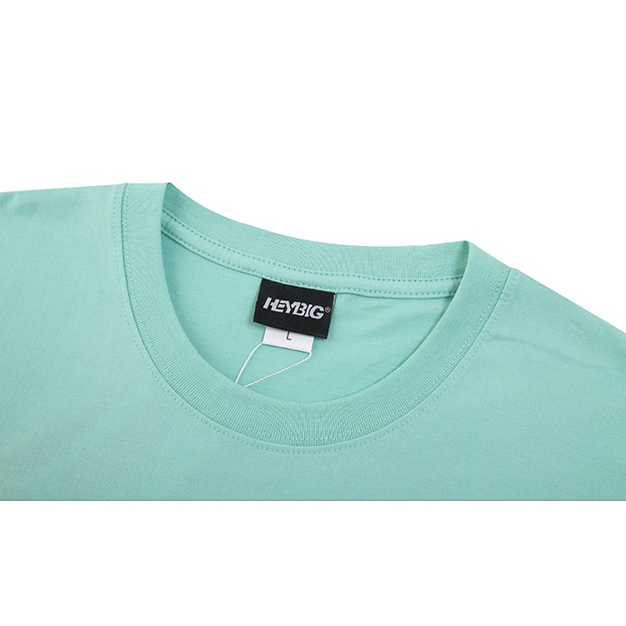 Áo phông Nelly Heybig ngắn tay trơn màu xanh bạc hà