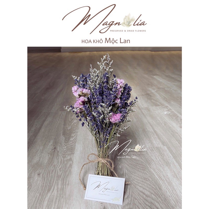 Bó hoa True Lavender mix phong cách cổ điển vintage