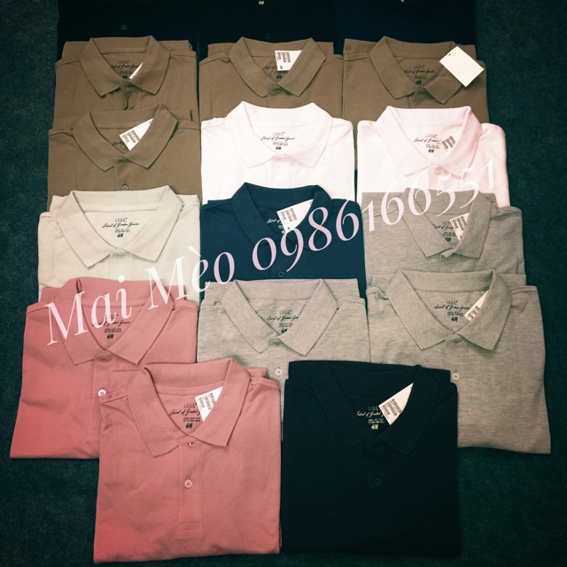 Áo polo HM nam