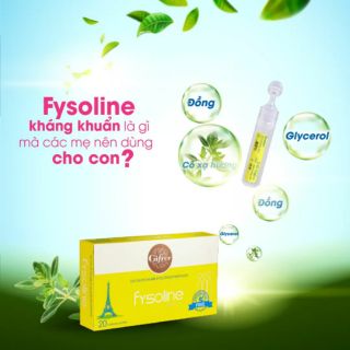 Nước muối sinh lý Pháp Fysoline