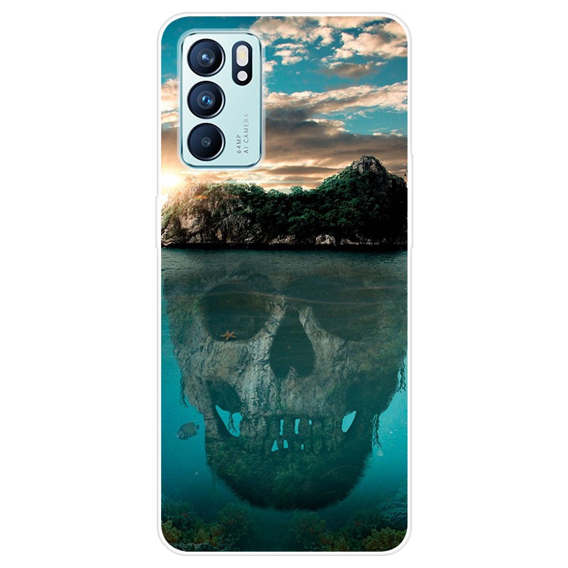 Ốp điện thoại Silicone Tpu Sang Trọng Cho OPPO Reno6 Z Reno 6Z Reno6Z 5G