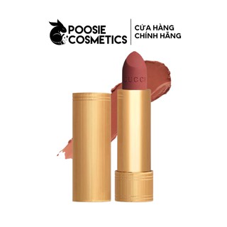 Son Gucci Rouge À Lèvres Mat - 201 The Painted Veil Cam đất