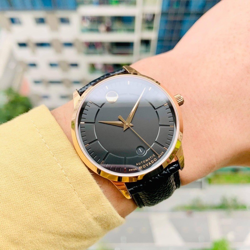 Đồng hồ nam Mo.vado 1881 Automatic BlackRose