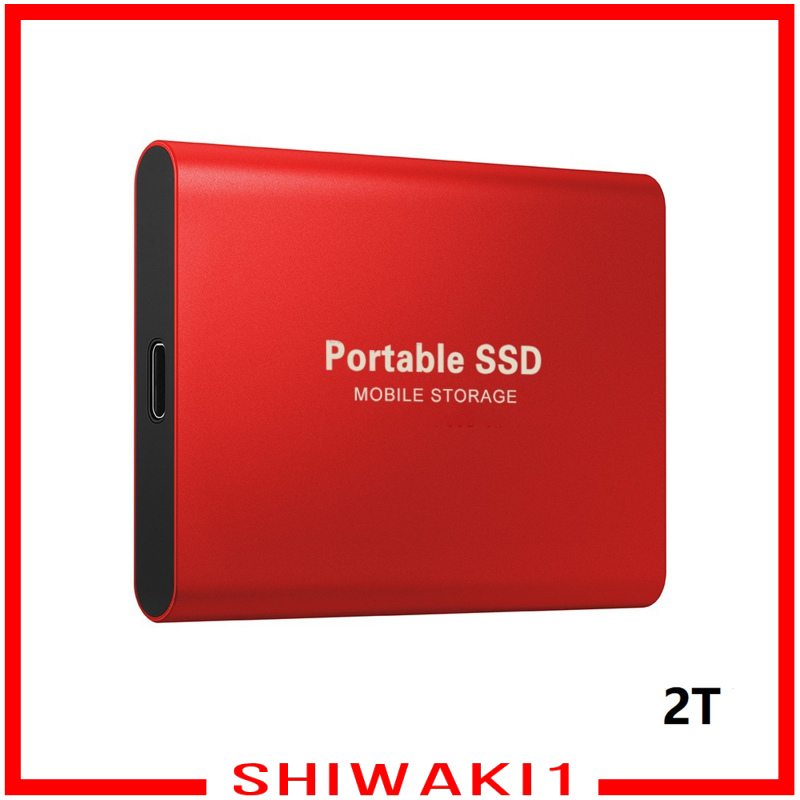 [SHIWAKI1]Metal 2.5\" USB 3.1 Gen-1 SSD External Storage Up to 1050 MB/s