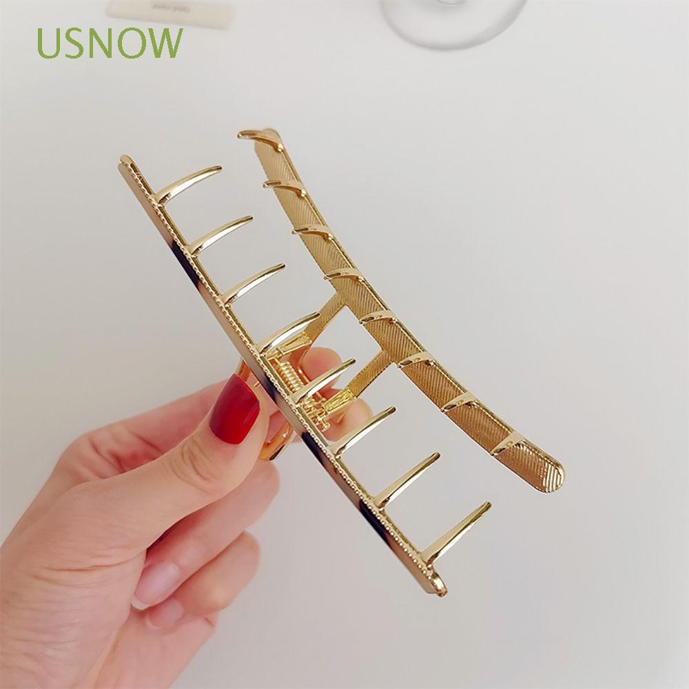 Kẹp tóc bằng hợp kim cỡ lớn phong cách Hàn Quốc tinh tế thời trang cho nữ