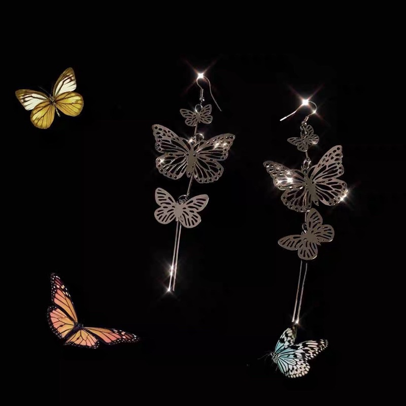 Hoa tai dáng dài nữ tính - Maben