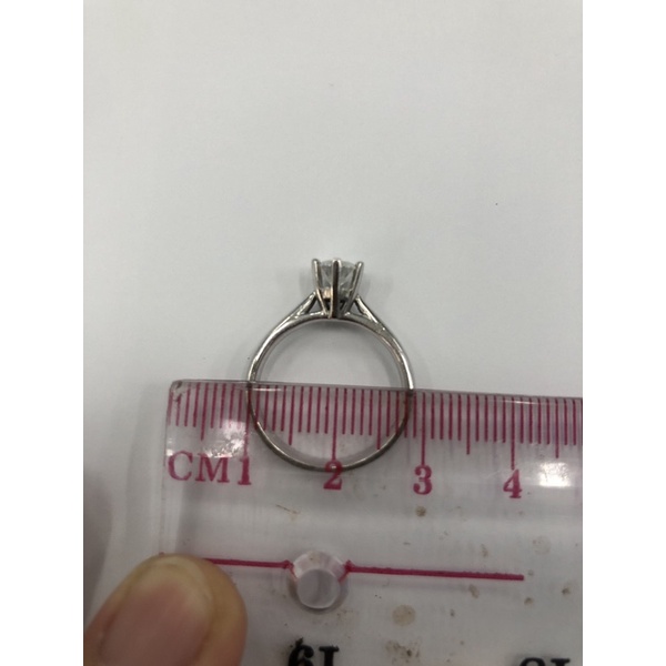 Nhẫn bạc FULL Moissanite: Viên chủ Moissanite 6,5ly+Viên tấm Moissanite, bạc mạ bạch kim