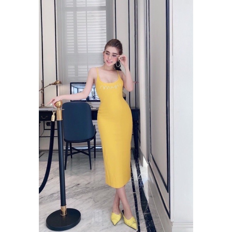 Váy hai dây - đầm body chữ ma g ic | BigBuy360 - bigbuy360.vn