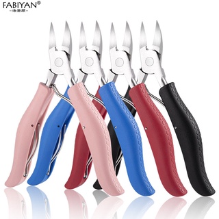Kềm cắt móng chân làm từ thép không gỉ chuyên nghiệp Fabiyan gồm 4 màu sắc tuỳ chọn