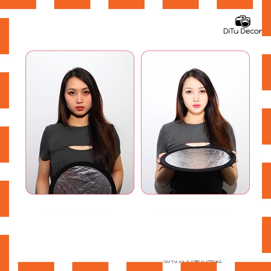 Tấm hắt sáng chụp ảnh, tấm hắt sáng mini vàng, bạc đầy đủ kích thước - DiTu Decor