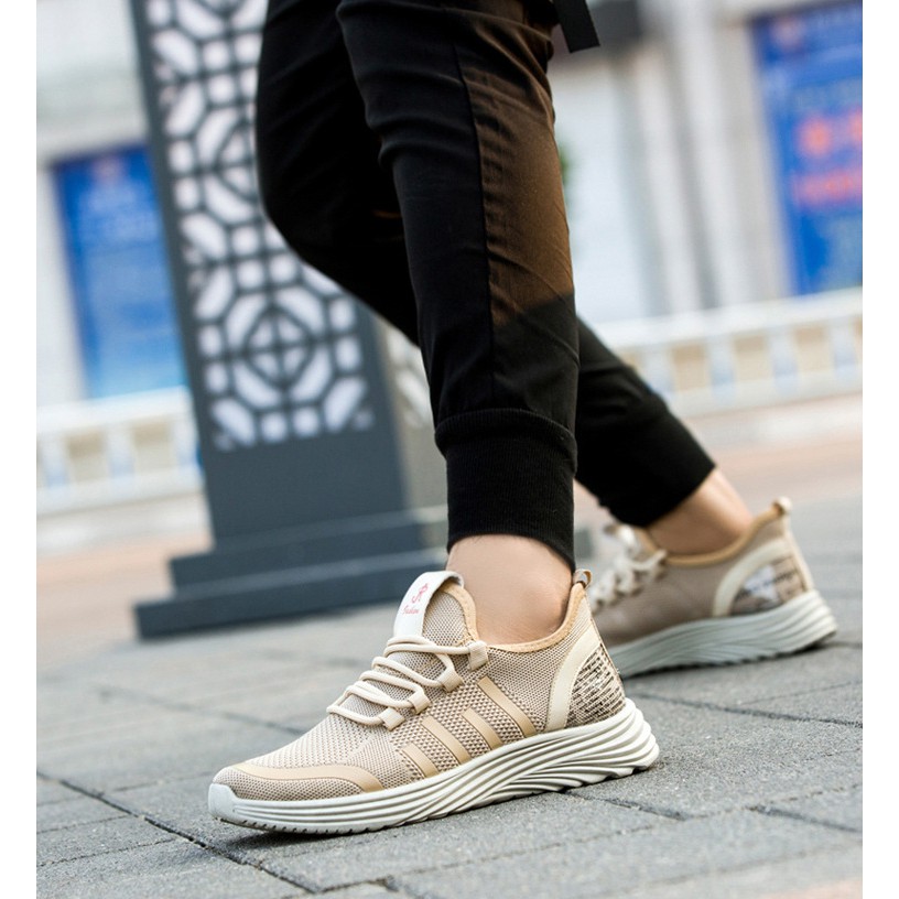 Giày Thể Thao Nam ❤️NHIỀU MÀU❤️ Tăng Chiều Cao 3-5 Cm Siêu Nhẹ Siêu Thoáng - G04 | BigBuy360 - bigbuy360.vn