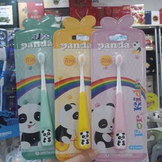 Bàn chải đánh răng Panda cho trẻ từ 2-8 tuổi