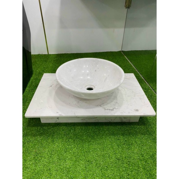 ✅GIÁ SỐC✅Bàn đá treo tường lavabo rửa mặt cao cấp