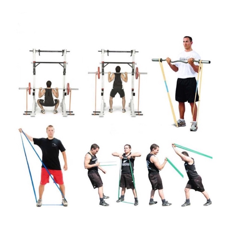 Dây đàn hồi , dây kháng lực ( powerband ) tập gym