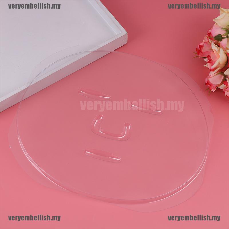 (hàng Mới Về) 1 Khuôn Nhựa Trong Suốt Chuyên Dụng Làm Mặt Nạ Diy