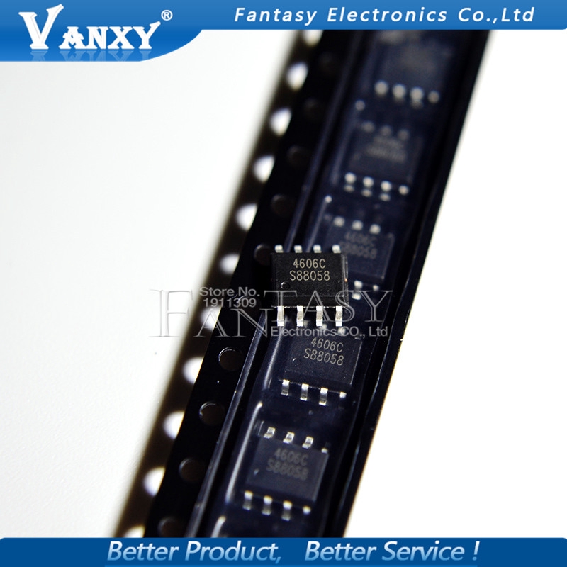 Set 10 Linh Kiện Điện Tử Ao4606 Sop8 Ao4606C Sop 4606a Smd 4606