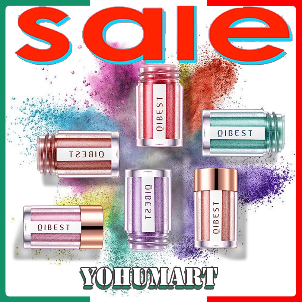 (Hàng Mới Về) Phấn Mắt Dạng Bột Nhũ Lấp Lánh Kháng Nước Lâu Trôi