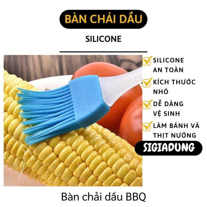 [SGD] Chổi Quét Dầu Ăn - Cọ Ướp Gia Vị Silicon Nấu Nướng, Dễ Dàng Làm Sạch Vết Bẩn 599