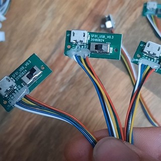 đầu cắm nguồn micro usb + công tắc