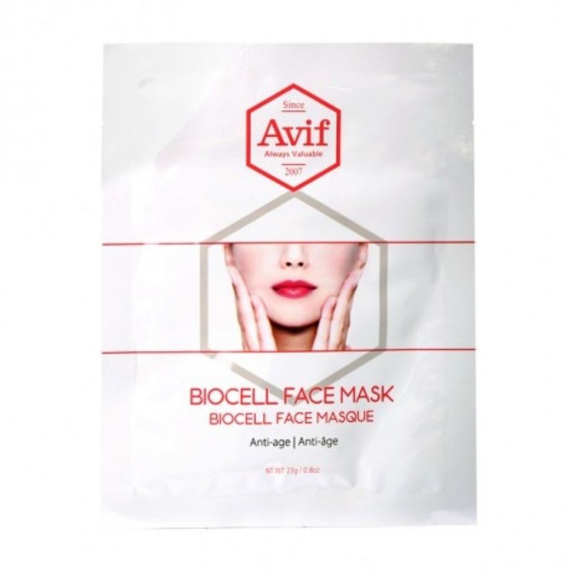 [CHÍNH HÃNG] Mặt Nạ nước dừa Dưỡng Da Cao Cấp Avif Biocell Face Mask