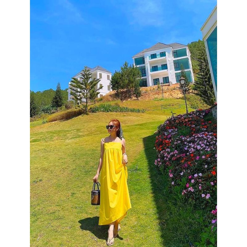 Đầm 2 dây baby doll nhiều màu👗👗