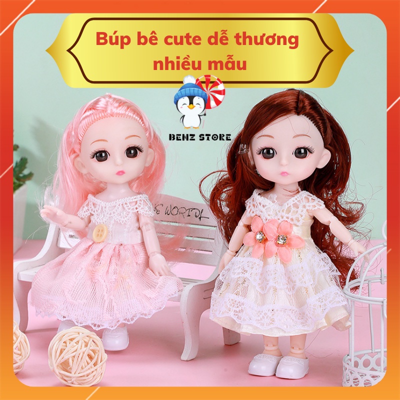 Búp bê chó bé gái giá rẻ barbie đồ chơi giúp bé thông minh rèn luyên tư duy giác quan BENZ STORE BB01