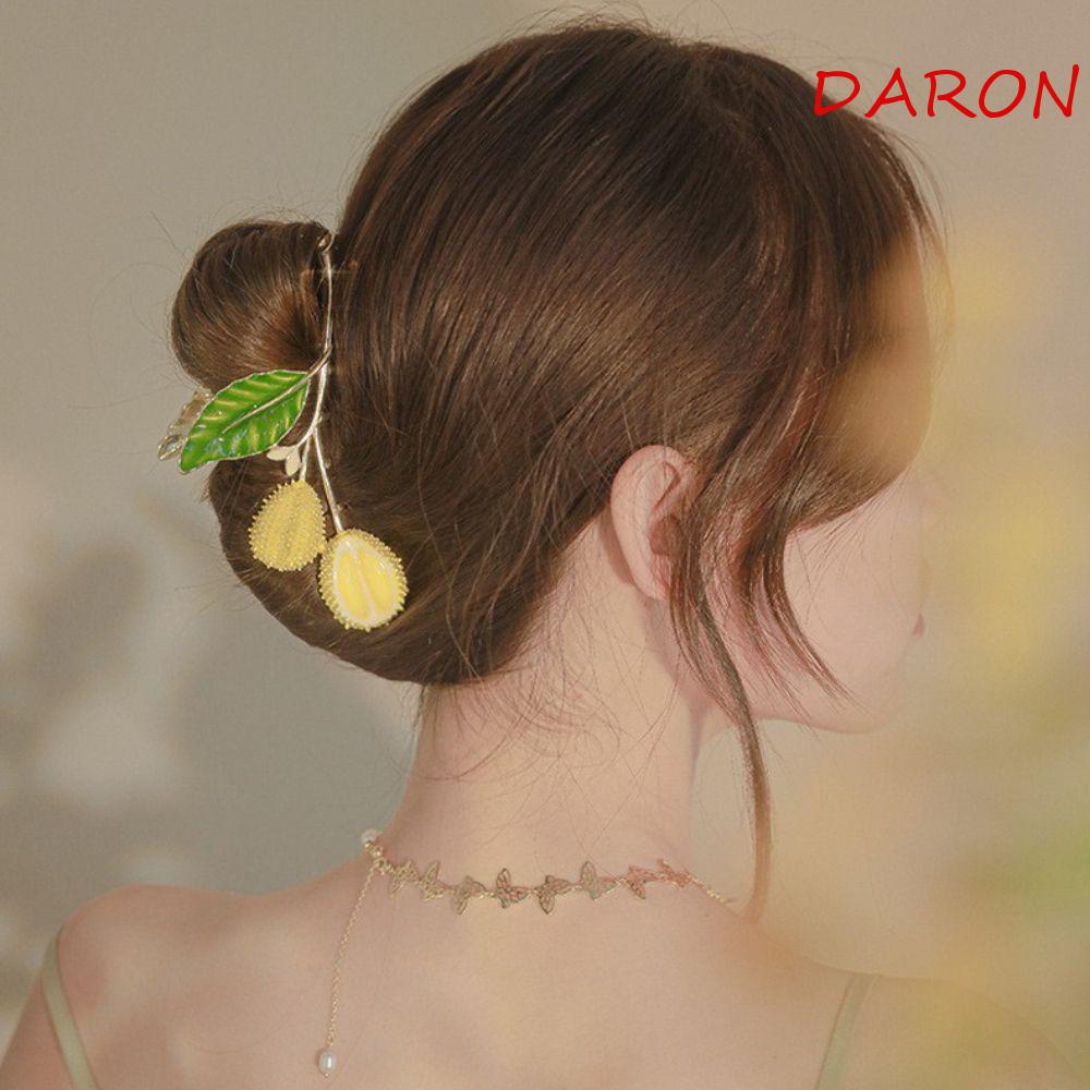 Kẹp Tóc Hình Trái Sầu Riêng Phong Cách Hàn Quốc Cho Nữ