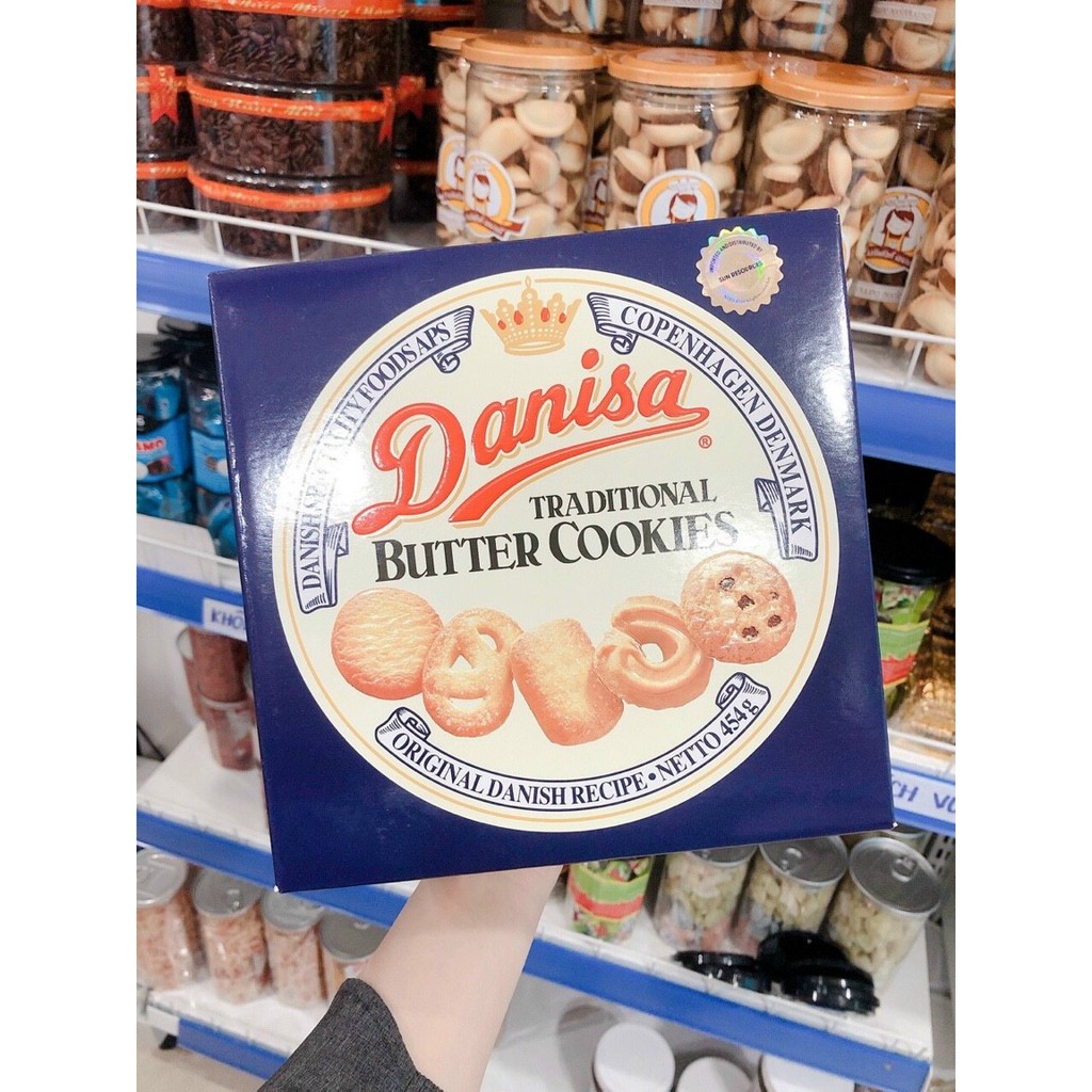 Bánh quy bơ Danisa hộp thiếc 200g