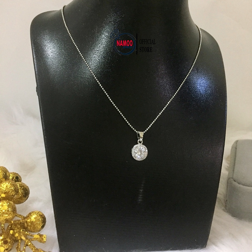 Dây Chuyền Bạc Nữ V815 Begonia Namoo Jewelry