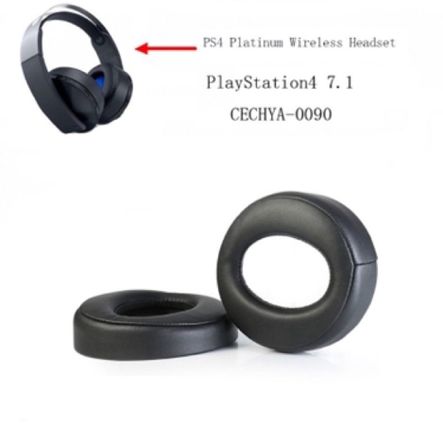 Mút đệm tai nghe sony ps4 màu đen