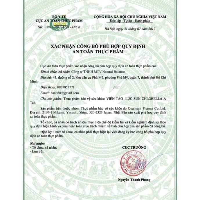 Tảo Lục Hoàng Gia Chlorella Royal DX Nội Địa Nhật lọ 1550 viên