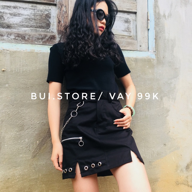 chân váy chain rings / có kèm video thật + feedback khách của shop
