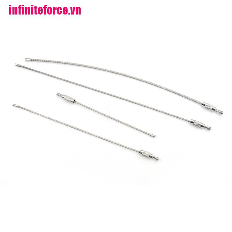 Bộ 10 Móc Khóa Bằng Thép Không Gỉ 10 / 15 Chất Lượng Cao