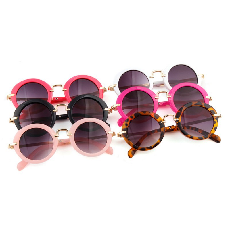Kính mát thời trang gọng tròn đầy cá tính nhiều màu sắc dành cho nữ | BigBuy360 - bigbuy360.vn