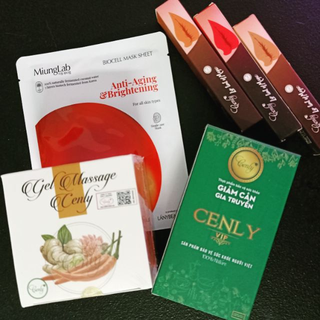 [ DÀNH RIÊNG CƠ ĐỊA LỜN ] Combo VIP giảm cân CENLY  (tặng son blackrouger)