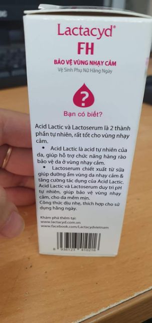 Dung dich vệ sinh lactacyd 60 ml ( giá dùng thử )