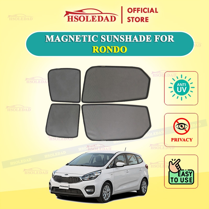 Rèm che nắng nam châm cho xe Kia Rondo, bộ 4 tấm cho 4 cửa, hàng loại 1 cao cấp nhất, vừa khít kính