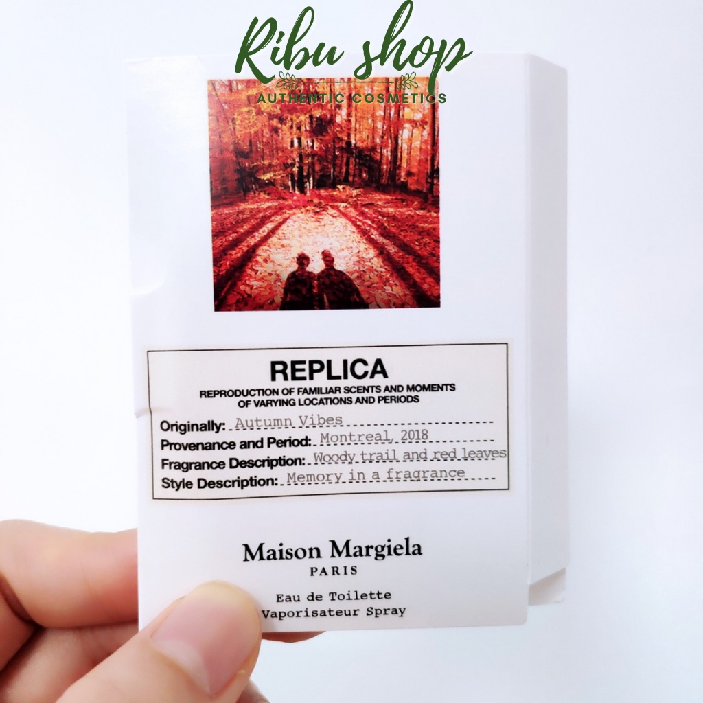 Mẫu thử nước hoa Maison Margiela Replica vial 1,2ml tách set Sephora - Ribu shop