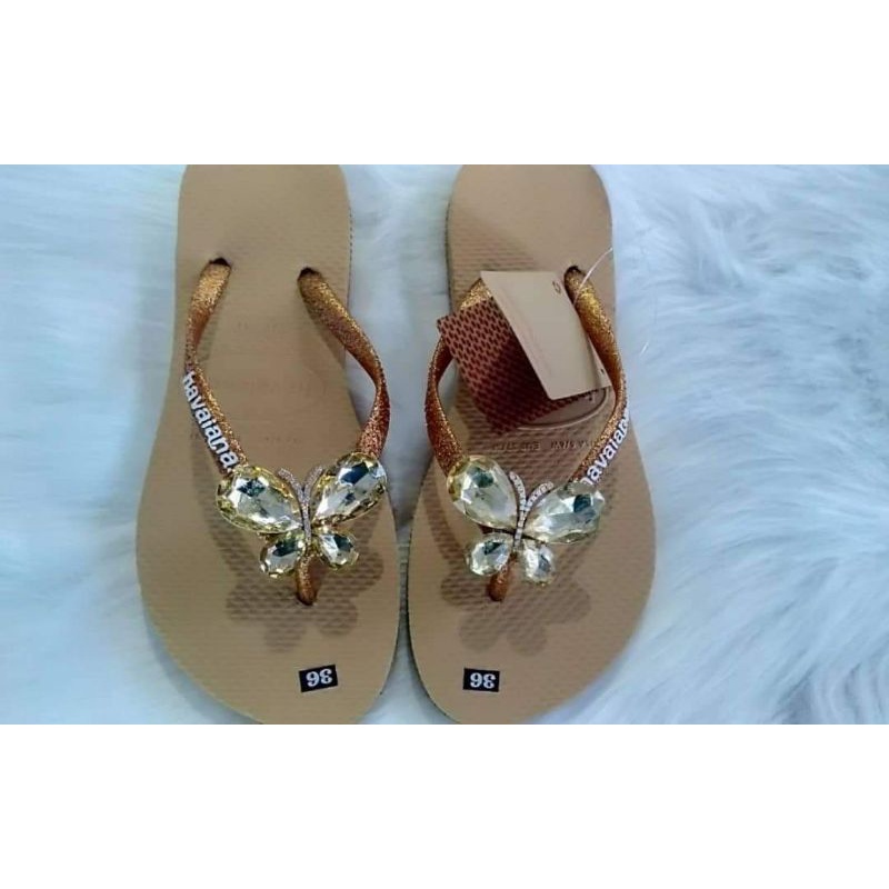 Dép Havaianass nữ charm quai kiêm tuyến