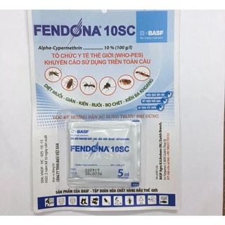 Fendona 10SC diệt và xua đuổi côn trùng, diệt dán, diệt kiến, diệt muỗi, ruồi
